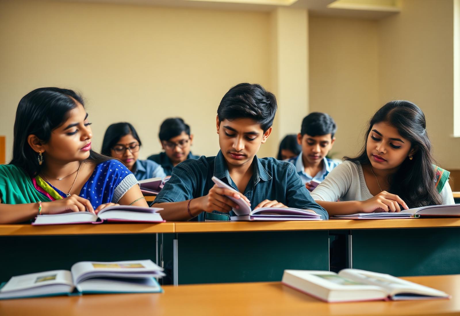 Students at Vedant IAS Academy
